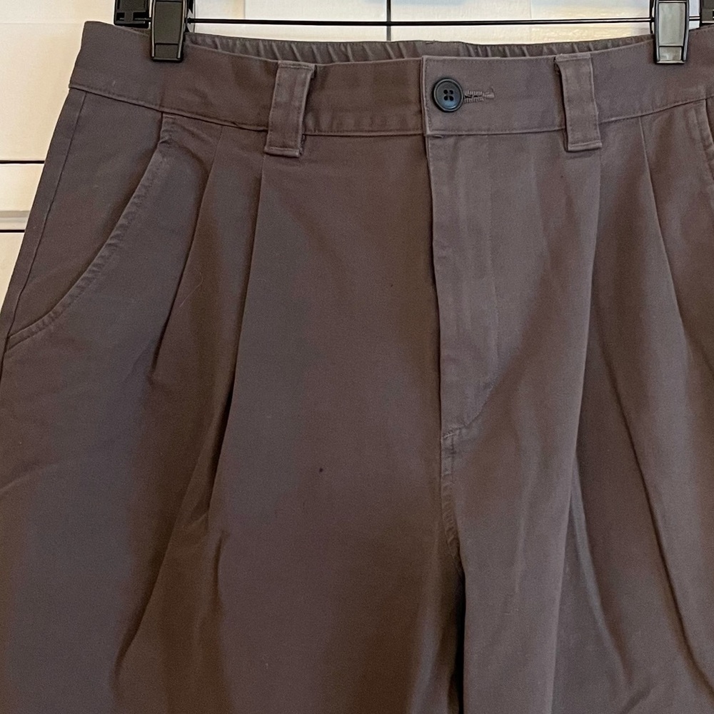 Muji Women's Blue/Gray Chinos - Picture 2 of 5